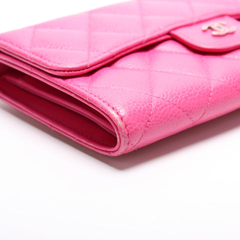 Classic Flap Wallet Caviar