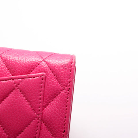 Classic Flap Wallet Caviar