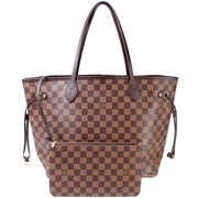 Neverfull MM With Wallet Damier Ebene