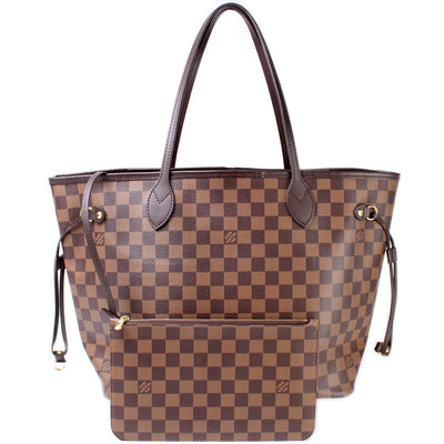 Neverfull MM With Wallet Damier Ebene