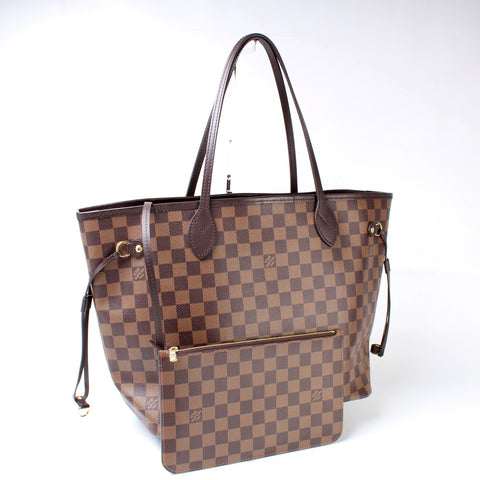 Neverfull MM With Wallet Damier Ebene