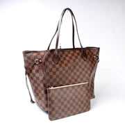 Neverfull w/Wallet MM Damier Ebene