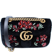 446744 GG Marmont Shoulder Mini Flap