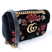 446744 GG Marmont Shoulder Mini Flap