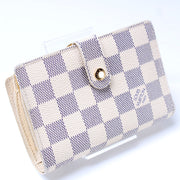 French Purse Wallet Damier Azur