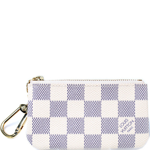 Pochette Cles Damier Azur