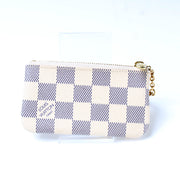 Pochette Cles Damier Azur