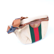 575082 Vintage Canvas Web Belt Bag