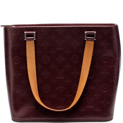 Stockton Monogram Matte Leather