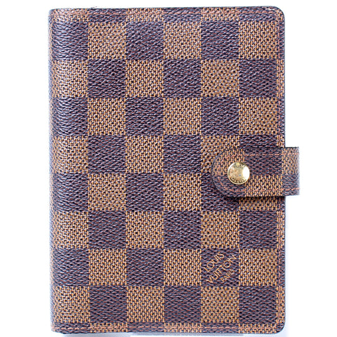 Agenda Small Ring Damier Ebene