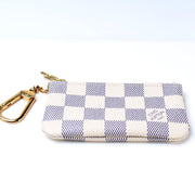 Pochette Cles Damier Azur