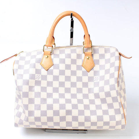 Speedy 30 Damier Azur