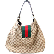 211933 GG Canvas Web Hobo