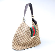 211933 GG Canvas Web Hobo