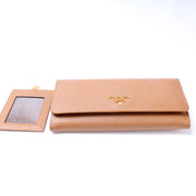 Saffiano Chain Wallet