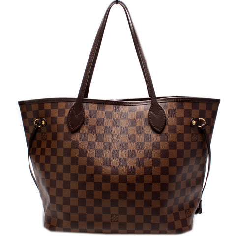 Neverfull W/ Wallet MM Damier Ebene