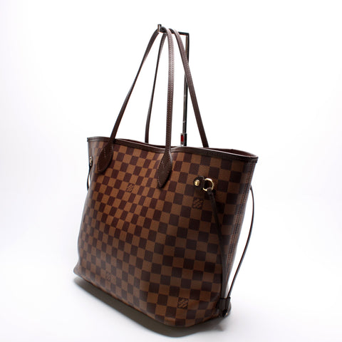 Neverfull W/ Wallet MM Damier Ebene