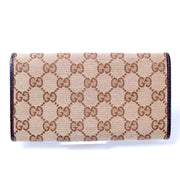 244946 GG Canvas Long Wallet