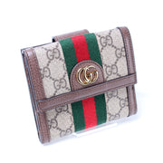 523173 Ophidia GG Supreme French Flap Wallet