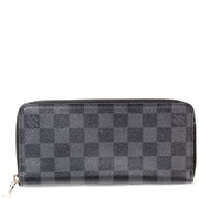 Zippy Wallet Vertical Damier Graphite