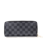 Zippy Wallet Vertical Damier Graphite