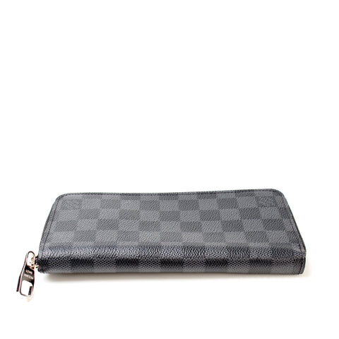 Zippy Wallet Vertical Damier Graphite