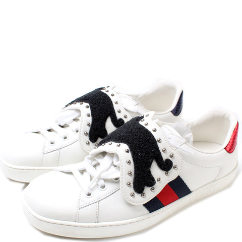 Ace Web Leather Sneakers Size 36