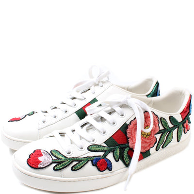 Ace Web Floral Sneakers Size 39.5