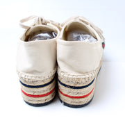 Logo Platform Espadrilles Size 38