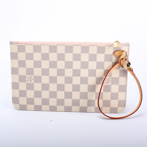 Pochette Only Neverfull Damier Azur