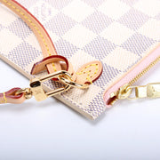 Pochette Only Neverfull Damier Azur