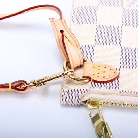 Pochette Only Neverfull Damier Azur