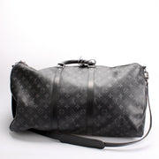 Keepall 55 Bandouliere Monogram Eclipse