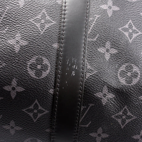 Keepall 55 Bandouliere Monogram Eclipse