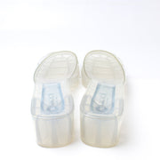 Transparent Slide Sandals Size 39