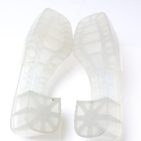 Transparent Slide Sandals Size 39