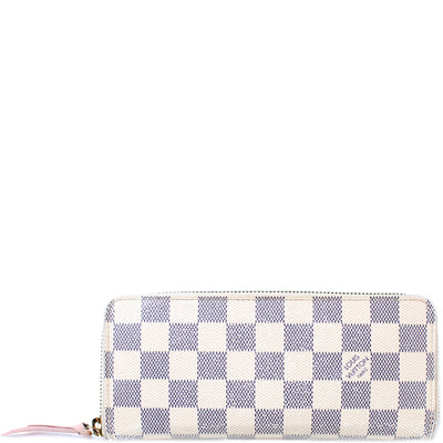 Clemence Wallet Damier Azur