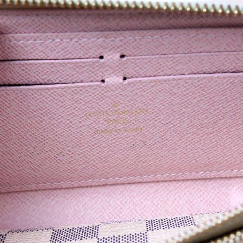 Clemence Wallet Damier Azur