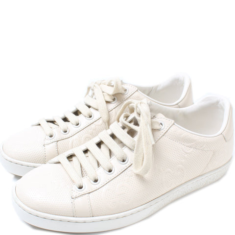 Ace GG Leather Sneakers Size 36