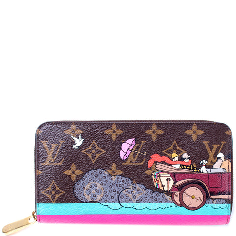 Zippy Wallet Monogram Christmas