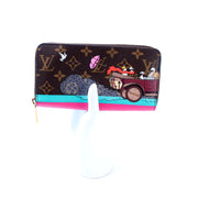 Zippy Wallet Monogram Christmas