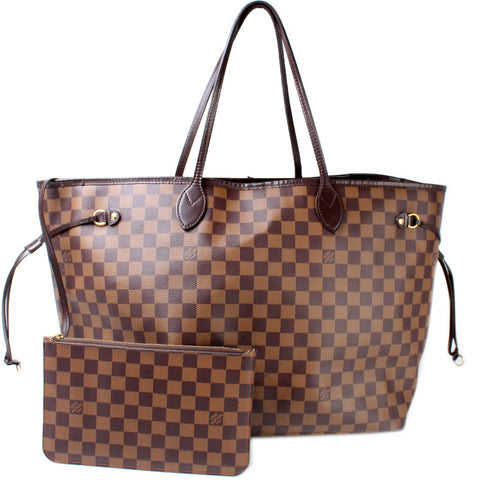 Neverfull GM W/ Wallet Damier Ebene