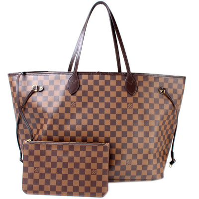 Neverfull GM W/ Wallet Damier Ebene