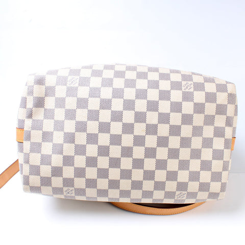 Speedy 30 Bandouliere Damier Azur