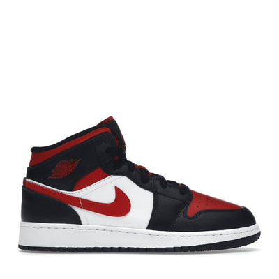 NIKE AIR JORDAN1 MID BRED TOE 2022 GS (NEW)