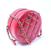 Classic Round Chain Clutch