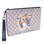 473904 GG Supreme Tiger Pouch