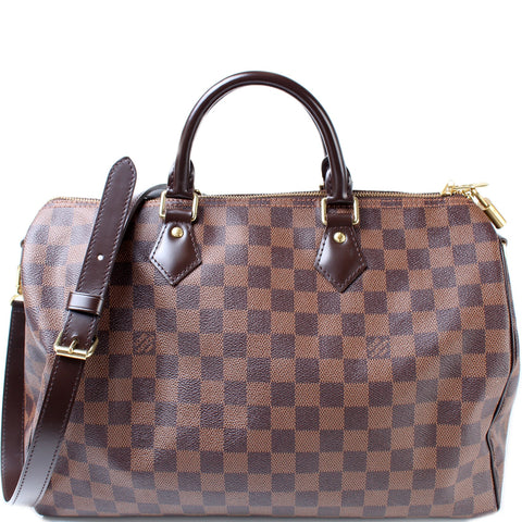 Speedy 35 Bandouliere Damier Ebene