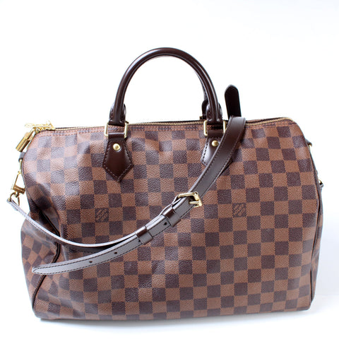 Speedy 35 Bandouliere Damier Ebene