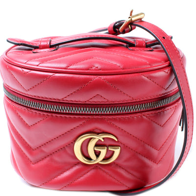 593594 GG Marmont Mini Vanity Backpack